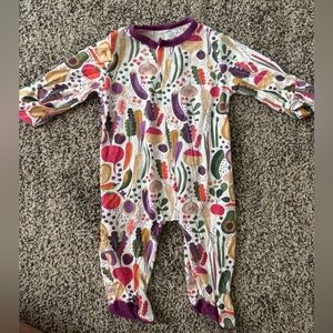 Magnetic Me Bamboo Garden Print Onesie